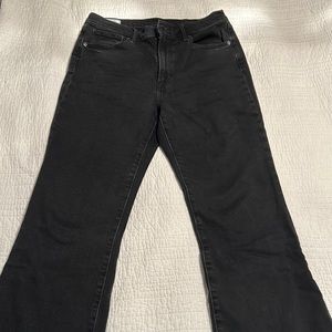 Gap 70's flare high rise